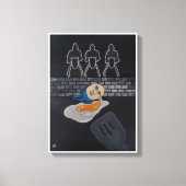 Gebroken en dan gebakken schilderij van Alfred Fox Canvas Afdruk (Voorkant)