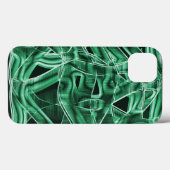 Gebroken en overlappende groene acryltapedrukken Case-Mate iPhone case (Achterkant (horizontaal))