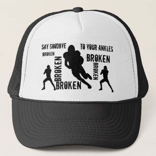 Gebroken enkels trucker pet (Voorkant)