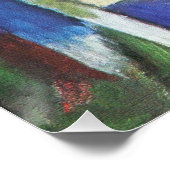 Gebroken formulieren van Franz Marc,  Abstracte ku Perfect Poster (Hoek)