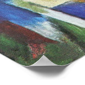 Gebroken formulieren van Franz Marc,  Abstracte ku Poster (Hoek)