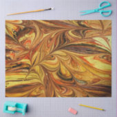 Gebroken fractal Abstracte gouden ontkoppeling Tissuepapier (Craft)