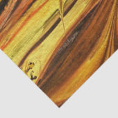 Gebroken fractal Abstracte gouden ontkoppeling Tissuepapier (Detail)