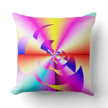 Gebroken Fractal: Fractale Spiegel Worp Kussen