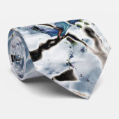 Gebroken fractal stropdas (Opgerold)