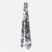 Gebroken fractal stropdas (Achterkant)