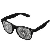 Gebroken Fractals Retro Zonnebril (Gekanteld)