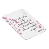 Gebroken Gehart en verpletterd in Geest Psalm 34:1 Magneet (Rechterzijde)