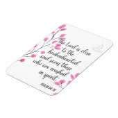 Gebroken Gehart en verpletterd in Geest Psalm 34:1 Magneet (Linkerzijde)