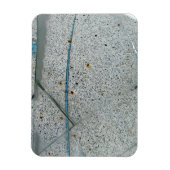 Gebroken, gekraakte en vuile glas magneet (Verticaal)