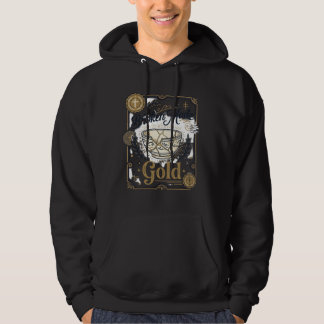 Gebroken Gemaakt Goud Jezus Kintsugi Gebroken Aard Hoodie