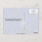 Gebroken glas briefkaart (Achterkant)