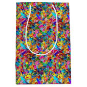 gebroken glas in lood medium cadeauzakje (Voorkant)