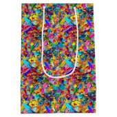 gebroken glas in lood medium cadeauzakje (Achterkant)