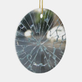 Gebroken Glas Keramisch Ornament (Rechts)