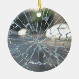 Gebroken Glas Keramisch Ornament