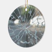 Gebroken Glas Keramisch Ornament (Links)