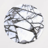 Gebroken glas labels (Design 1)