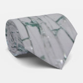 Gebroken glas-look stropdas (Opgerold)