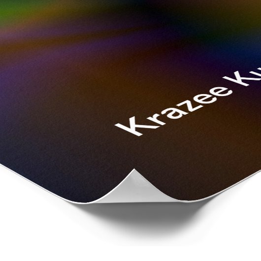 Gebroken glas poster (Hoek)