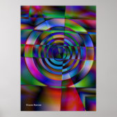 Gebroken glas poster (Voorkant)