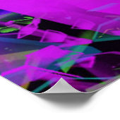 Gebroken Glas Poster (Hoek)
