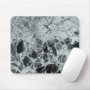 Gebroken glazen oppervlak (stijl 6) olieverfschild muismat