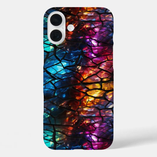 Gebroken glazen telefoonhoesje Case-Mate iPhone case (Achterkant)