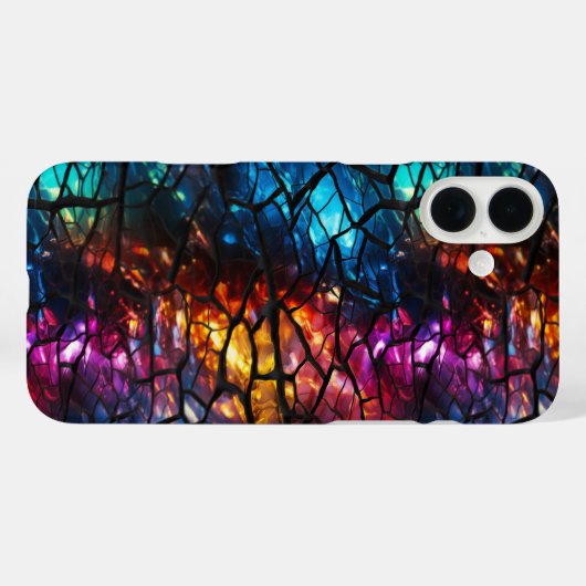 Gebroken glazen telefoonhoesje Case-Mate iPhone case (Achterkant (horizontaal))