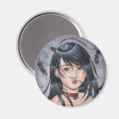 Gebroken gotische magneet (Voorkant / Achterkant)