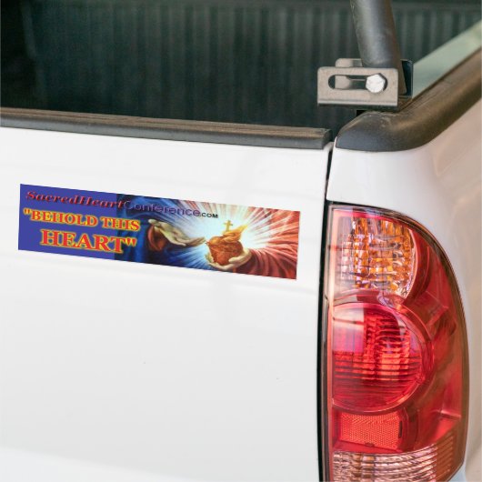 Gebroken hart e1 bumpersticker (Op Truck)
