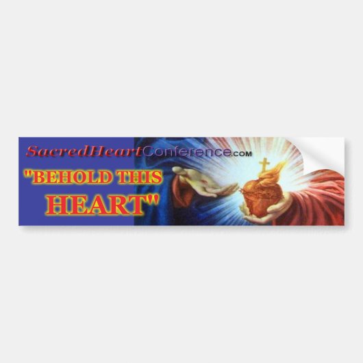 Gebroken hart e1 bumpersticker (Voorkant)