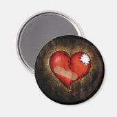 Gebroken hart/herstellen hart-magneet magneet (Voorkant / Achterkant)