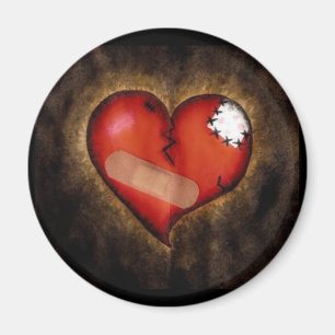 Gebroken hart/Mending Heart magnet
