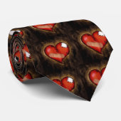 Gebroken hart/Mending Heart-stropdas Stropdas (Opgerold)