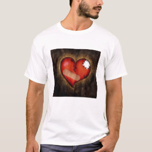 Gebroken hart/Mending Heart-t-shirt T-shirt