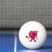 Gebroken hart pingpongbal (Net)