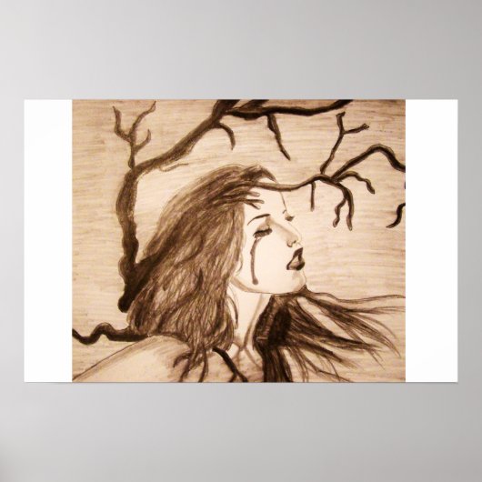 gebroken hart poster (Voorkant)