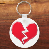 Gebroken hart sleutelhanger (Voorkant)