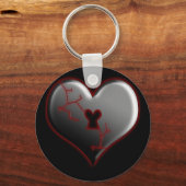 Gebroken Hart Sleutelhanger (Voorkant)