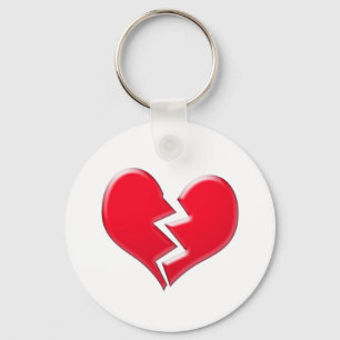 Gebroken hart sleutelhanger