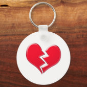 Gebroken hart sleutelhanger (Voorkant)