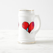 Gebroken Hart Stein Bierpul (Voorkant rechts)