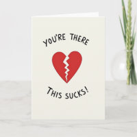 Gebroken Hart Sympathiekaart