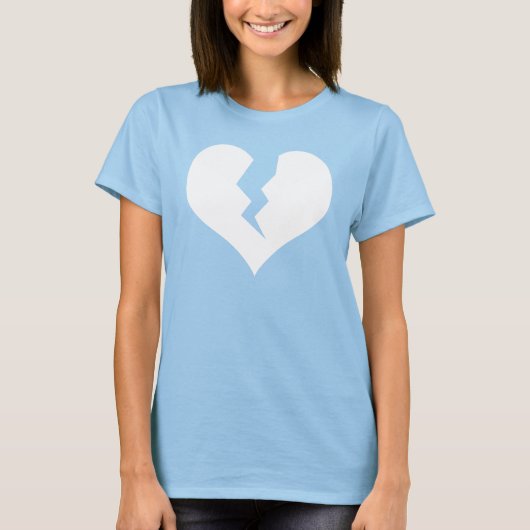 Gebroken hart T-Shirt (Voorkant)