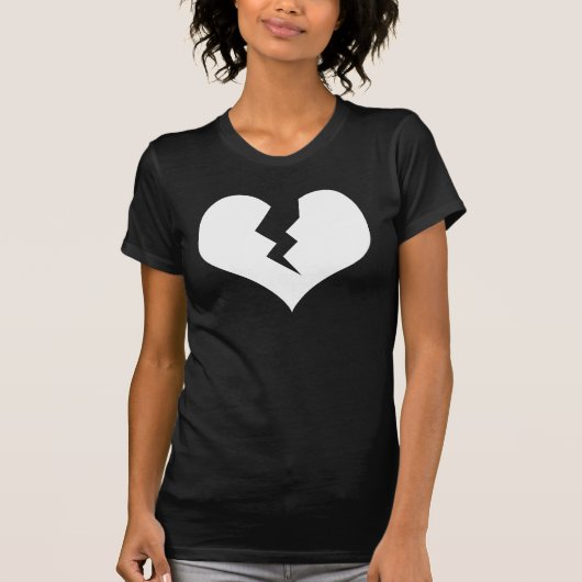 Gebroken hart T-Shirt (Voorkant)