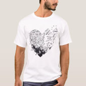 Gebroken Hart T-shirt (Voorkant)
