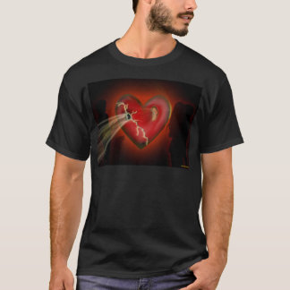 gebroken hart t-shirt