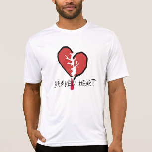gebroken hart t-shirt