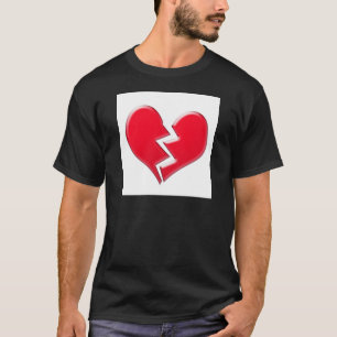 Gebroken hart t-shirt